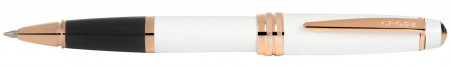 Cross Bailey Rollerball Pen - Pearlescent White Lacquer